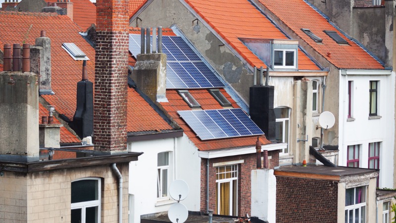 zonnepanelen in Brussel
